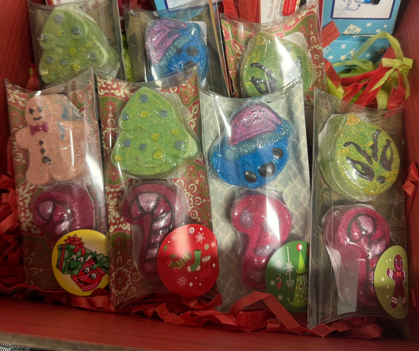 Christmas Bath Bomb Stocking filler