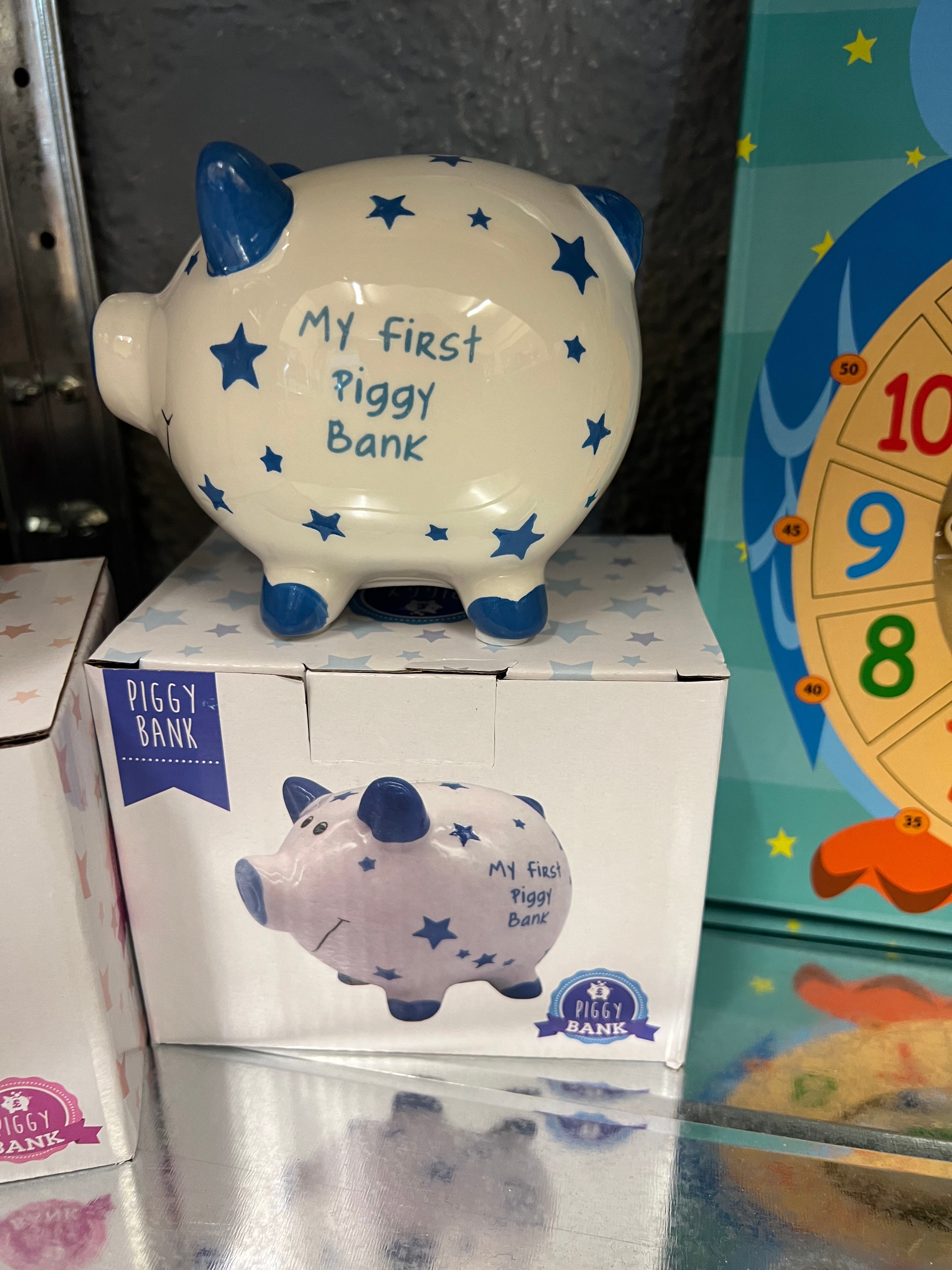 My first best sale piggy bank boy