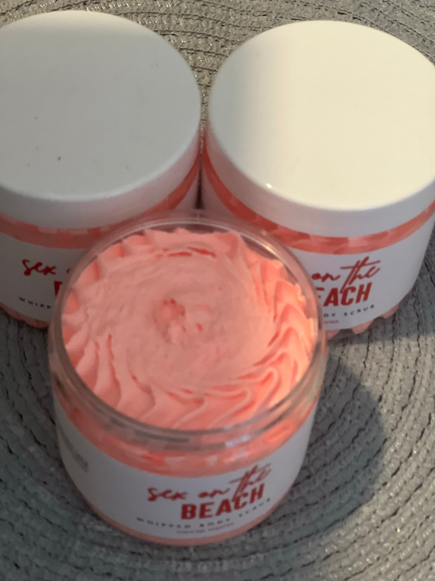 Sugar body scrub/whipped