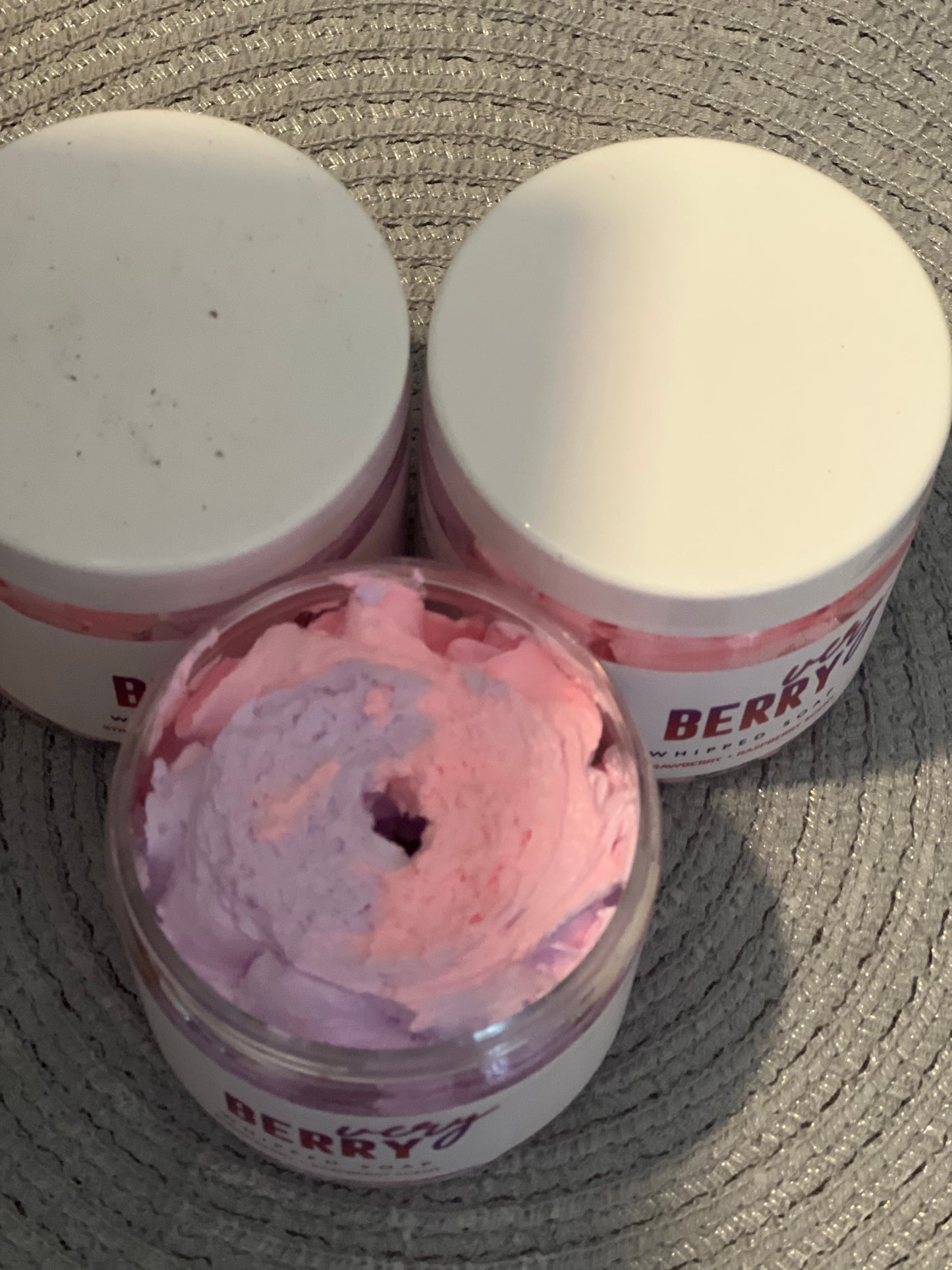 Sugar body scrub/whipped