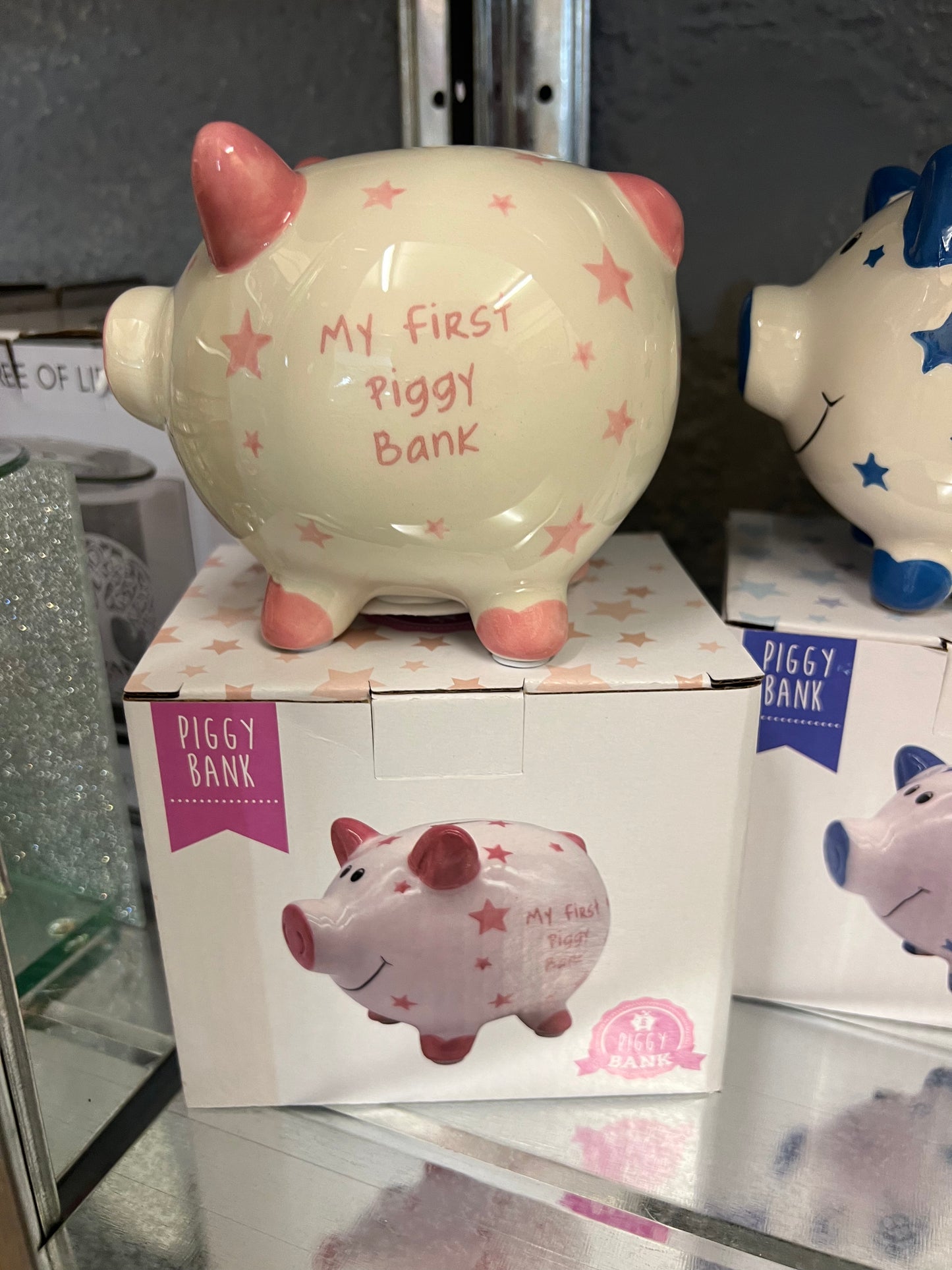 My first piggy bank