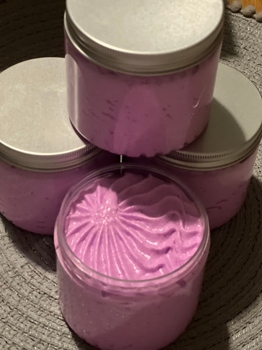 Sugar body scrub/whipped